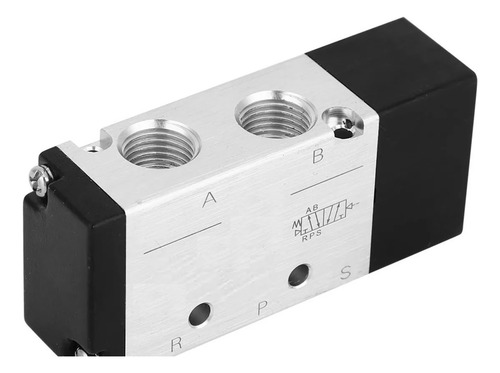 Válvula Pneumática Simples Piloto 5/2 Vias Rosca 1/4 Bsp