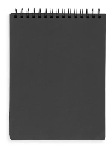 Cuaderno - Hojas negras (grande)