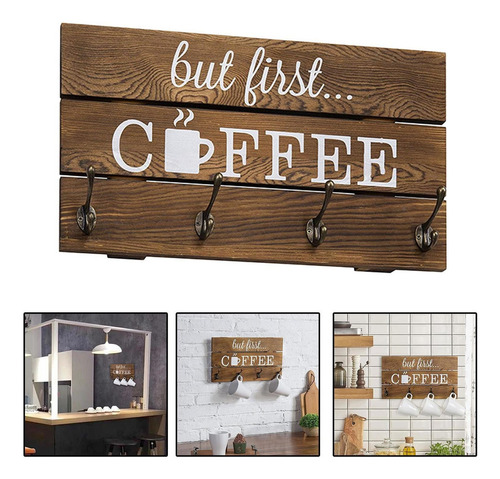 Accesorios De Madera Para Soporte De Taza De Café