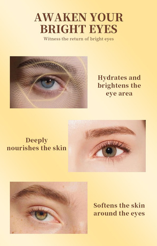 Parches Para Ojos Ojeras Colágeno Oro Arrugas 100 Pares Todo Tipo De Piel