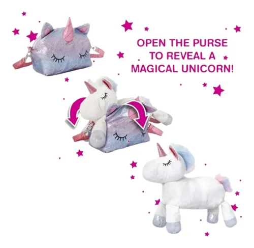 Peluche Cartera Unicornio Em