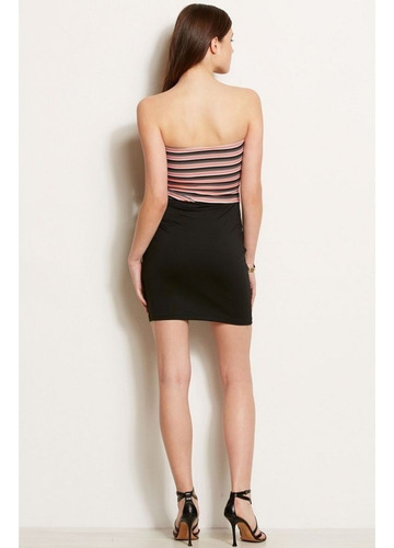 Vestido Strapless De Fiesta Armani