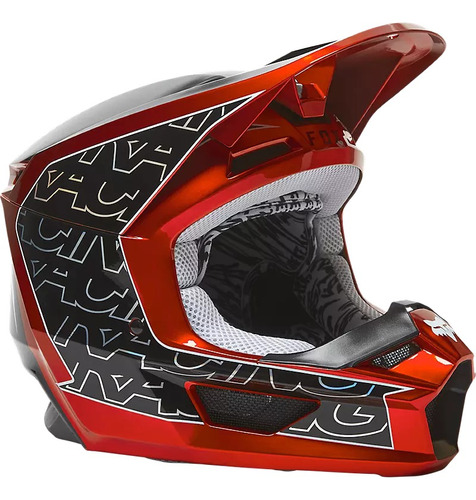 Casco Fox V1 Peril Niño Motocross