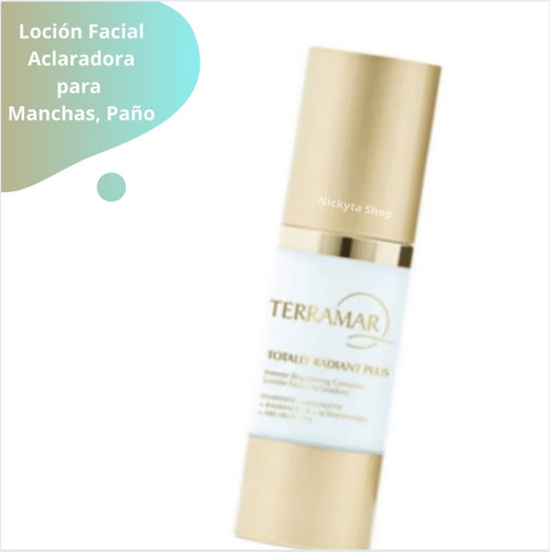 Totally Radiant Plus Terramar Locion Facial Aclaradora 