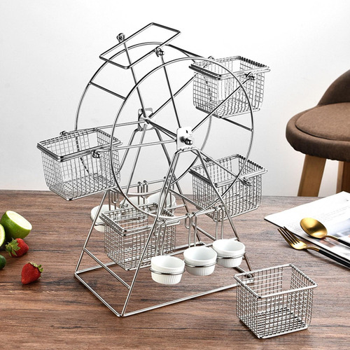 Zz Snack Rack Food Holder Cupcake Stand Rueda De Para Y
