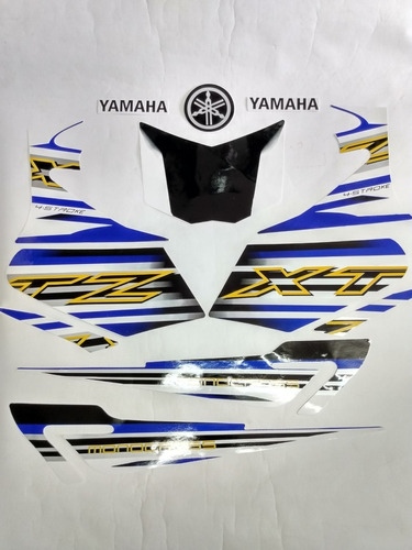 Kit De Calcomanias Moto Yamaha Xtz 125 Azul