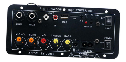 Placa Amplificadora Subwoofer Amplificador De 35 A 80 W Hifi