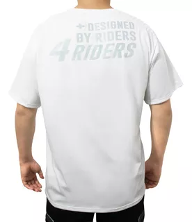 Camiseta Cave Blanca Rooster +4 Riders