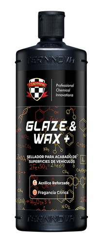 Sellador Acrilico Ternnova Glaze & Wax Plus 1 L - Cera Auto