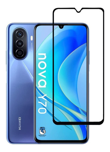 Vidrio Templado Para Huawei Nova Y70 Full Cover - Pcuy