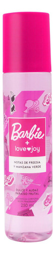 Fragancia Corporal Bioscents Barbie Love Joy 250 Ml