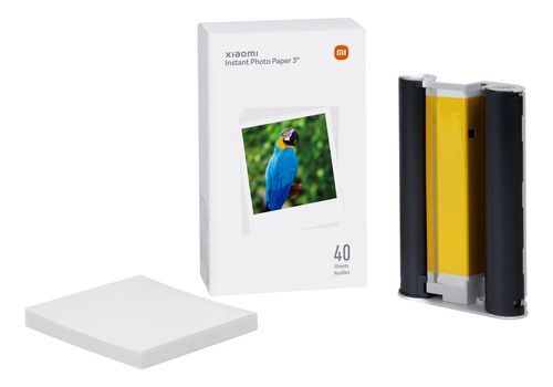 Xiaomi Instant Photo Paper 3 (40 Láminas) Color Blanco