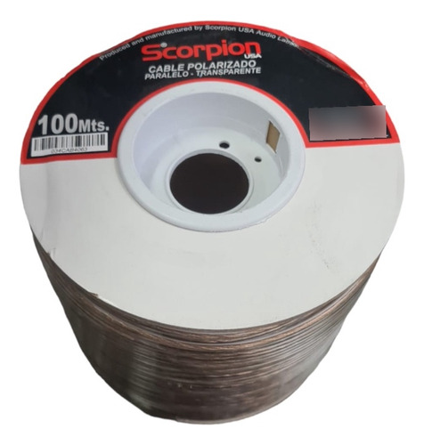 Cable De Parlante 2x14 100 Mt Scorpion