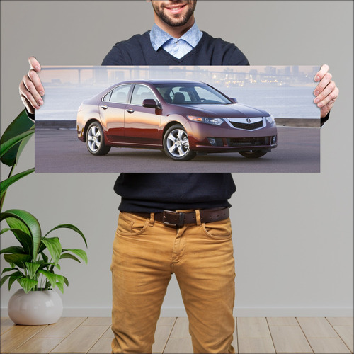 Cuadro 30x80cm Auto 2009 Acura Tsx 62650 79