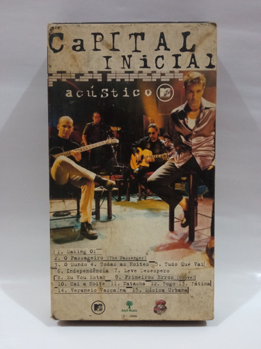 Fita Vhs Capital Inicial Acústico Mtv (Usado)