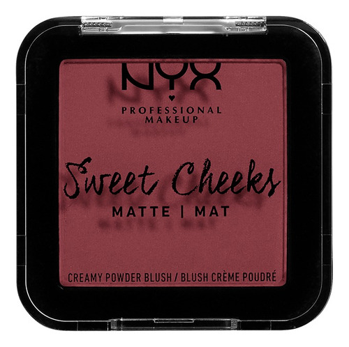 Rubor Sweet Cheeks Blush Matte Xyx Professional Makeup Color del rubor Bang! bang
