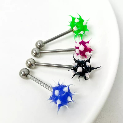 Piercing Punk Virus Acero Inoxidable Unisex