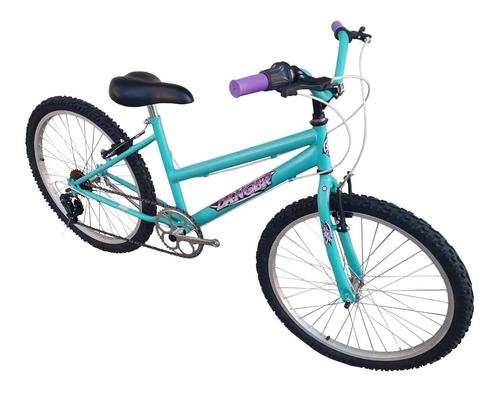 Mountain Bike Rodado 24 C/ Cambios Shimano Revoshift 6v Dama