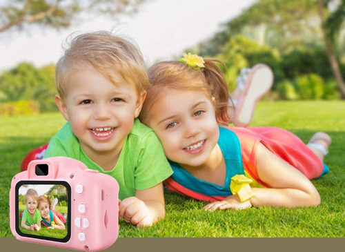 Imagen 4 de 7 de Camara Digital Compacta Hd Niños Recargable + Juegos 32gb