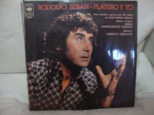 Vinilo Rodolfo Beban Platero Y Yo F1