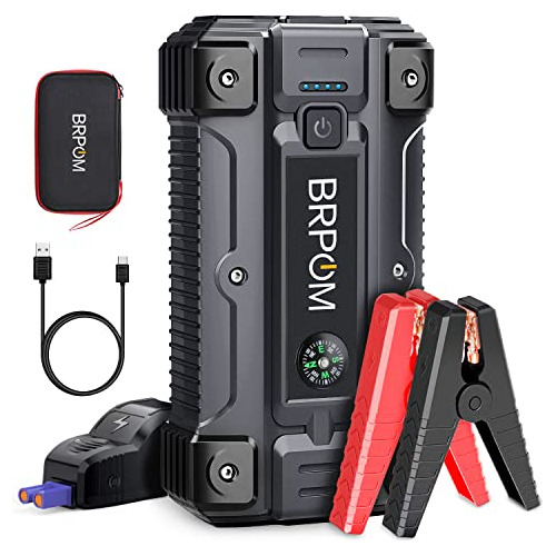 Brpom Coche De Arranque De Salto, 3000a Pico 23800mah Kpyx5