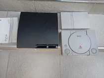 Comprar Consola Ps2 +ps1 Encinden+ Ps3 No Enciende Repuesto Leer Negro