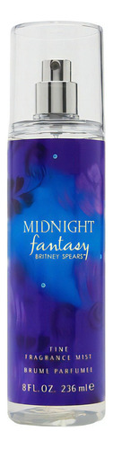 Britney Spears Fantasy Midnight Fantasy Mulher Body Mist Volume Da Unidade 236 Ml