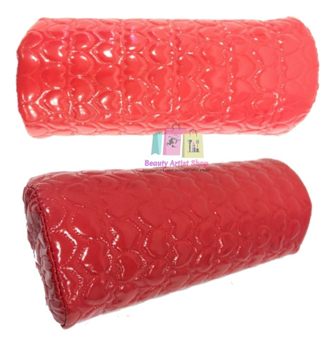 Almohada Apoya Manos Manicure Roja