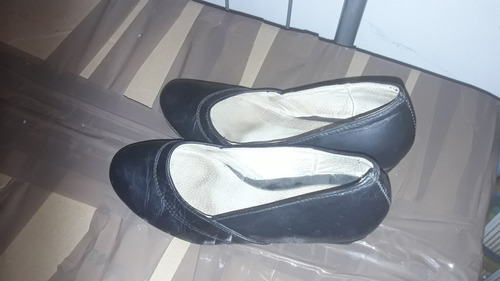 Zapatos Taco Chino Alto De Dama Marcel Calzados Nº 38