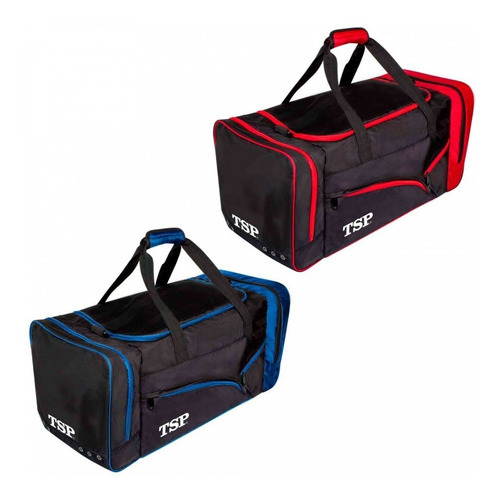 Maleta Tsp Sports Akira Travel Negro/rojo   Negro/azul