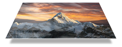 Cuadro Decorativo Premium En Acrilico Paisaje Monte Everest