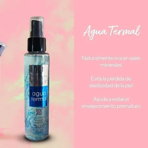 Imagen 3 de 5 de Agua Termal Antioxidante Suaviza Elasticida Kejel Jabibe