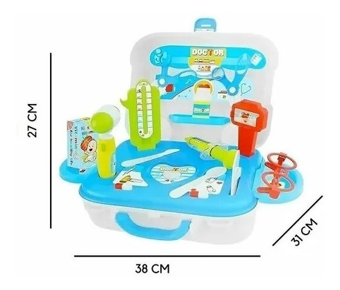 Juego Interactivo Kit De Médico Con Accesorios Médicos Niños
