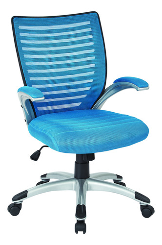 Office Star Emh Series - Silla De Oficina Ajustable Con Resp