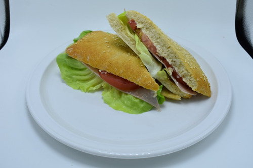 6pzs Plato Plano 27cm - Ideal Para Platillos Principales Blanco