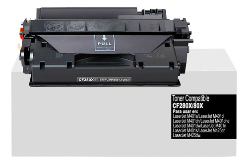 Toner Generico 80x Para Laserjet M425dw/m401dw/m401a/m401dn