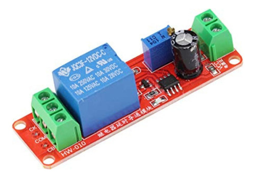 Módulo De Retardo Delay Com Ne555 Rele 12v 10a
