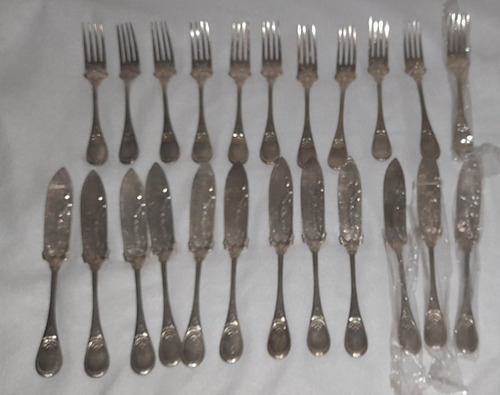 Reposición Tenedor Postre Mappin & Webb Baño Plata Inglés X1 (Usado)