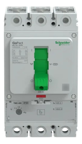 Disjuntor 3p Go Pact 400a 65ka/220v G40n3a400 Schneider