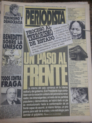 El Periodista De Buenos Aires Nº 33 * Abril 1985 *
