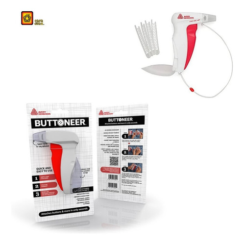 Imagen 5 de 5 de Buttoneer Herramienta Para Colocar Botones, Avery Dennison