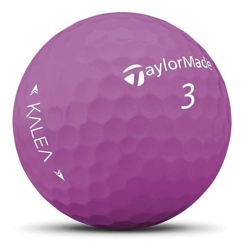 Imagen 2 de 4 de Pelotas Taylormade Kalea Dama Colores - Caja X12 Color Violeta / Purple