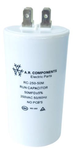 Capacitor Bomba De Agua A.r.components 50mfd
