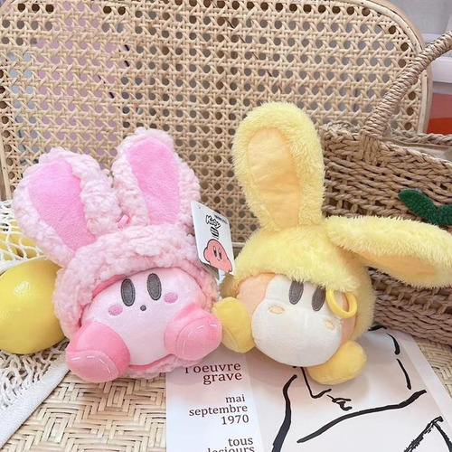Boneca De Pelúcia Kirby, Estrela De Desenho Animado, Coelho,
