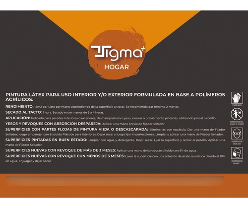 Imagen 7 de 8 de Pintura Latex Interior Exterior 20 Lts Oferta Promo