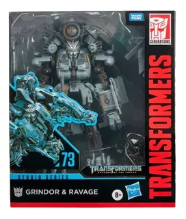 Transformers Studios Series 73 Grindor & Ravage Leader Class
