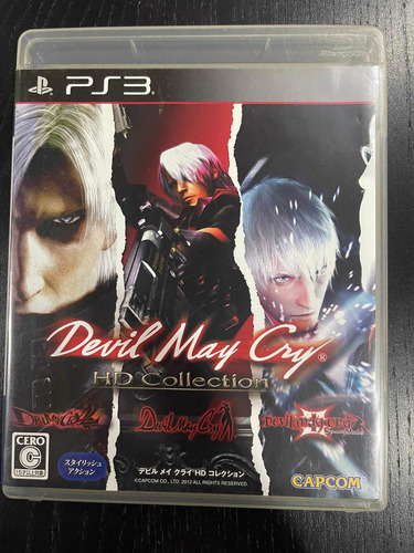 Ps3 Devil May Cry Hd Collection Usado Japonês Impecável