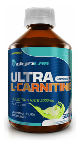 Ultra L Carnitine Dynlab Sabor Limão