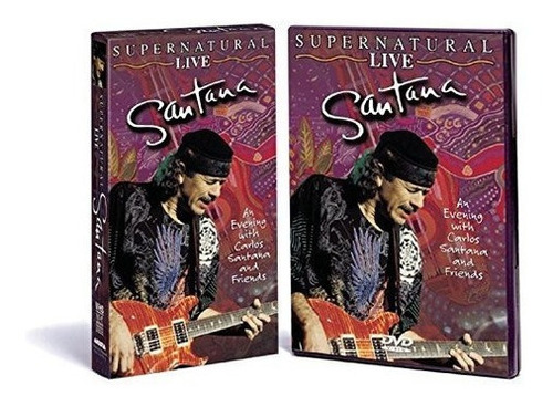 Sobrenatural En Vivo: Santana Dvd