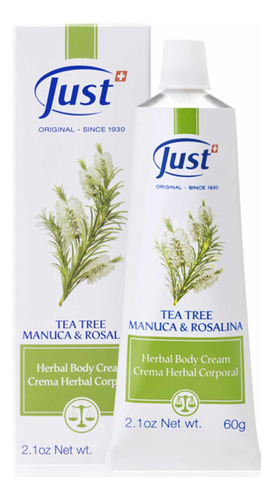 Crema De Tea Tree  Manuca Rosalina Just Swiss